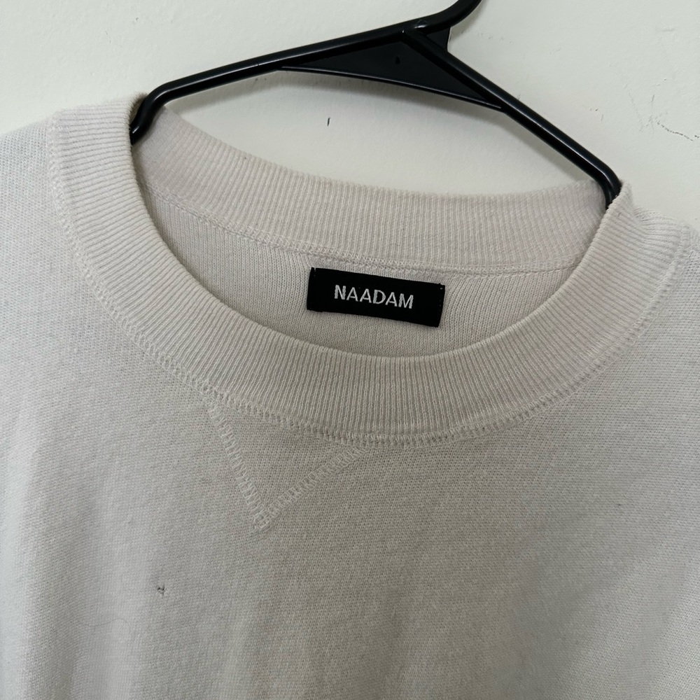 Naadam white sweater